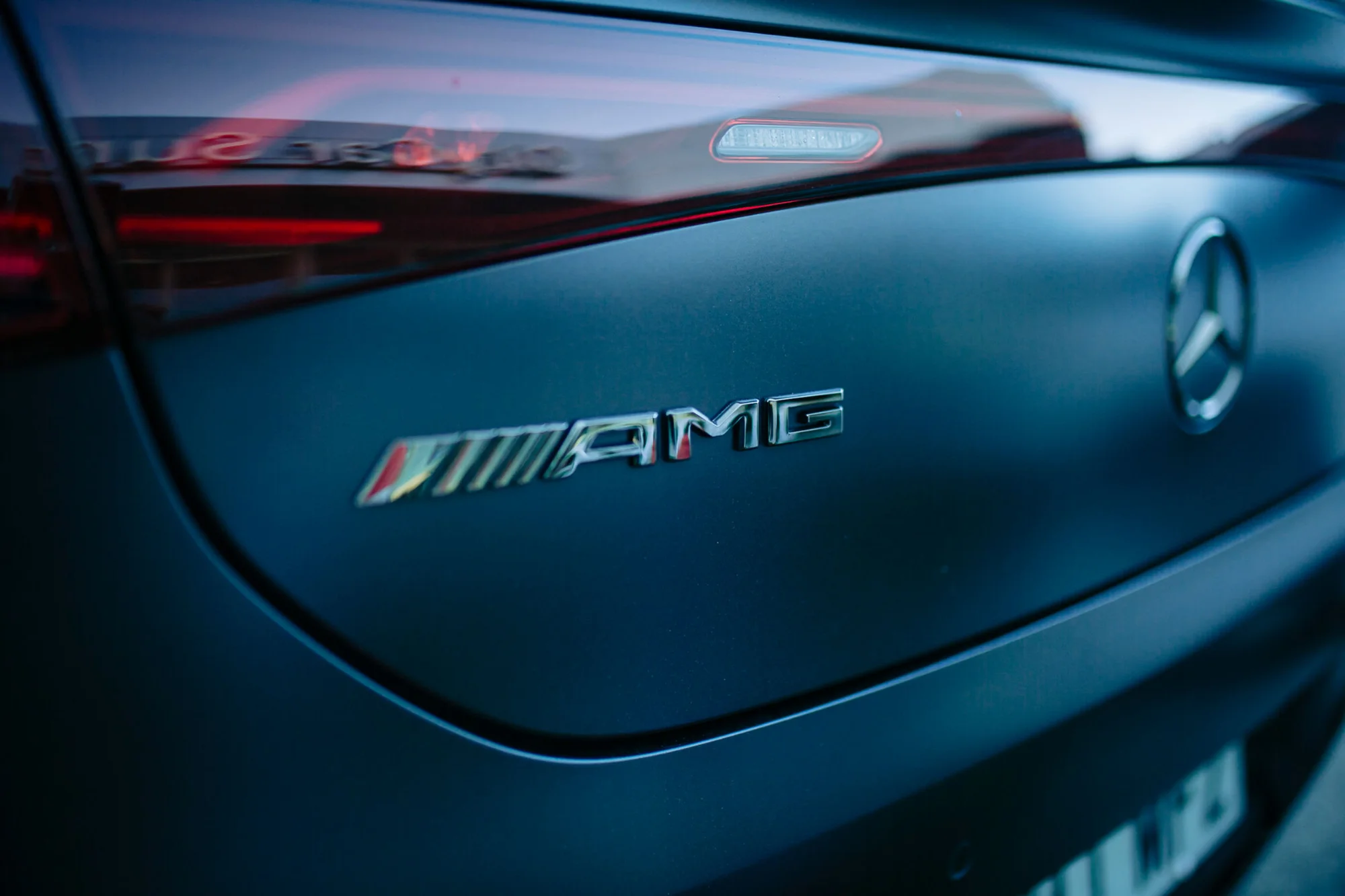 Detalle de un Mercedes-AMG